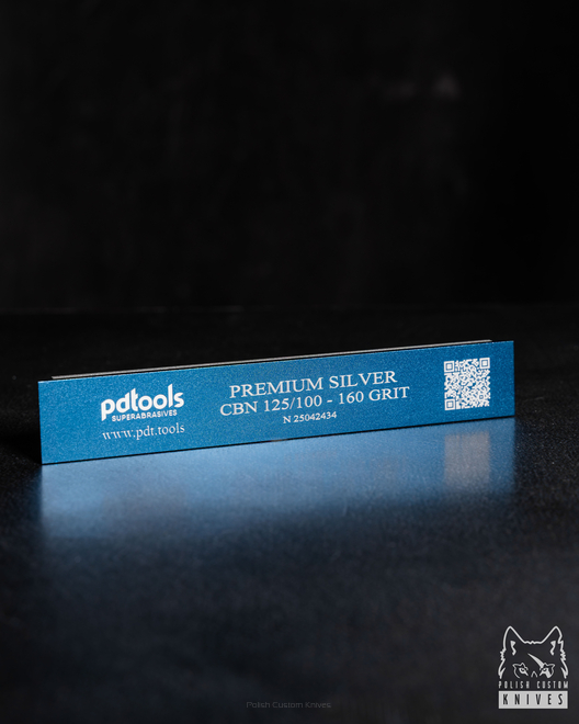 PDTOOLS PREMIUM SILVER SHARPENING STONE – 160 GRIT