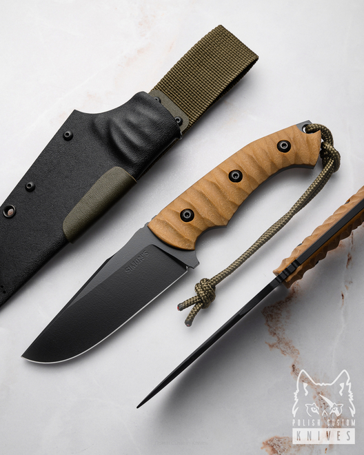 SURVIVAL TACTICAL KNIFE SIERRA 5 K720 O2 MIARTA SIMON'S