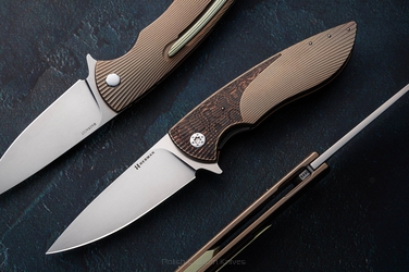 FOLDING KNIFE FOLDER STING #0888 MAGNACUT HERMAN KNIVES