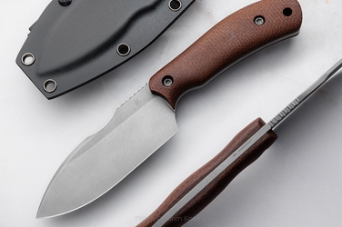 HUNTING KNIFE EDC WARSAW DODGER 13 VANADIS 4E G10 AK KNIVES