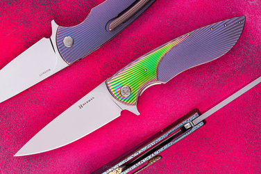 FOLDING KNIFE FOLDER STING #0746 MAGNACUT HERMAN KNIVES