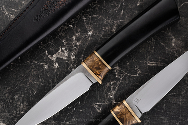 HUNTING KNIFE  BLACK 11 K110 GARUCHI KNIVES