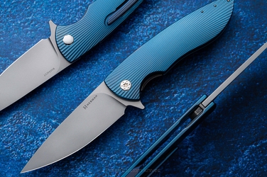 FOLDING KNIFE FOLDER STING #0781 MAGNACUT HERMAN KNIVES