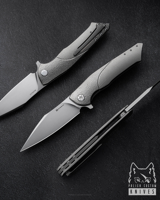FOLDING KNIFE FOLDER BEE #0193 MAGNACUT HERMAN KNIVES