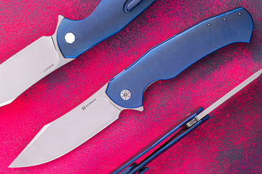 FOLDING KNIFE FOLDER MANTIS #0370 MAGNACUT HERMAN KNIVES