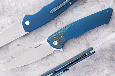 FOLDING KNIFE FOLDER SLIM #0607 MAGNACUT HERMAN KNIVES