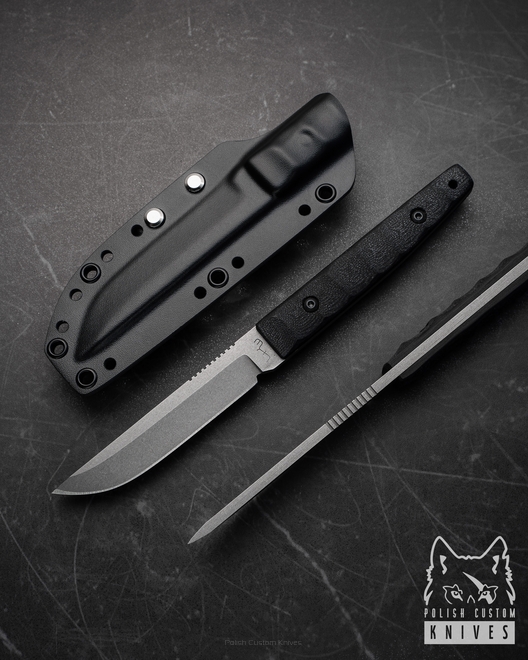 TACTICAL EDC KNIFE KWAIKEN N690 G10 LKW