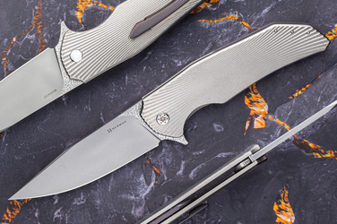 FOLDING KNIFE FOLDER DRAGONFLY #0441 MAGNACUT HERMAN KNIVES