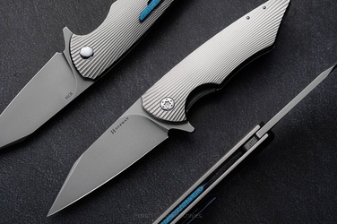 FOLDING KNIFE FOLDER VESPERTILIO #0247 M390 HERMAN KNIVES