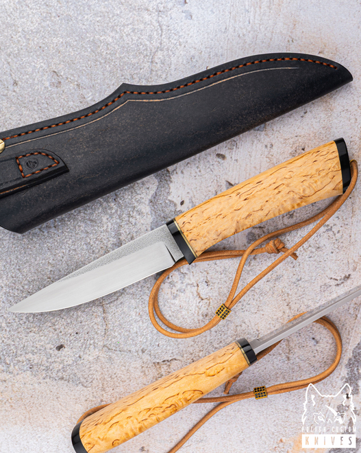HUNTING KNIFE KAREL K110 1 KARELIAN BIRCH GARUCHI KNIVES