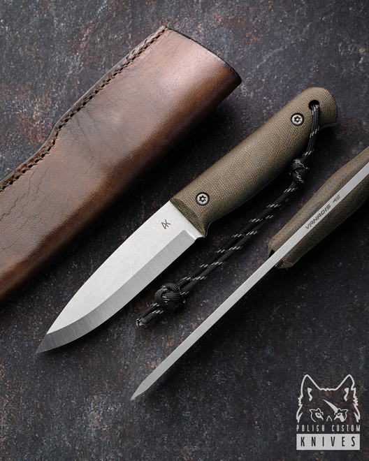 SURVIVAL KNIFE BUSHCRAFT 7 VANADIS 4E AK