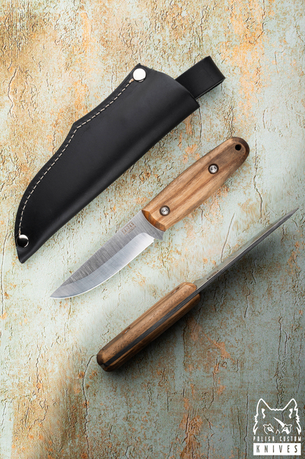 SURVIVAL KNIFE MODERN PUKKO 1 X50CrMoV15 ASH WOOD ZA-PAS KNIVES