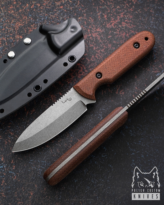 HUNTING EDC KNIFE IMP K720 O2 MICARTA LKW