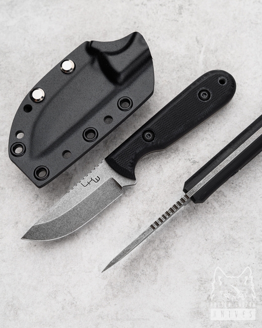 NECK KNIFE SMALL HERO G10 LKW