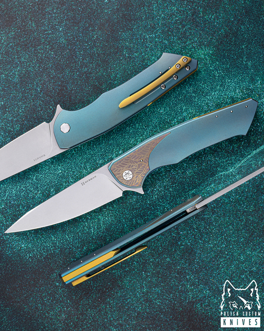 FOLDING KNIFE FOLDER SLIM #0602 MAGNACUT HERMAN KNIVES