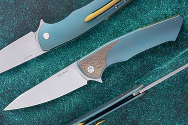 FOLDING KNIFE FOLDER SLIM #0602 MAGNACUT HERMAN KNIVES