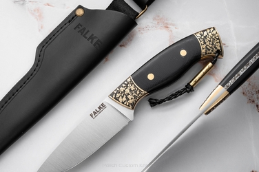 HUNTING KNIFE HUNTER INDIVIDUAL H333 D2 G10 FALKE KNIVES