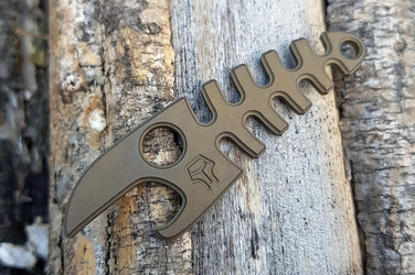 Tactical Fish Titanium  bronze anodized