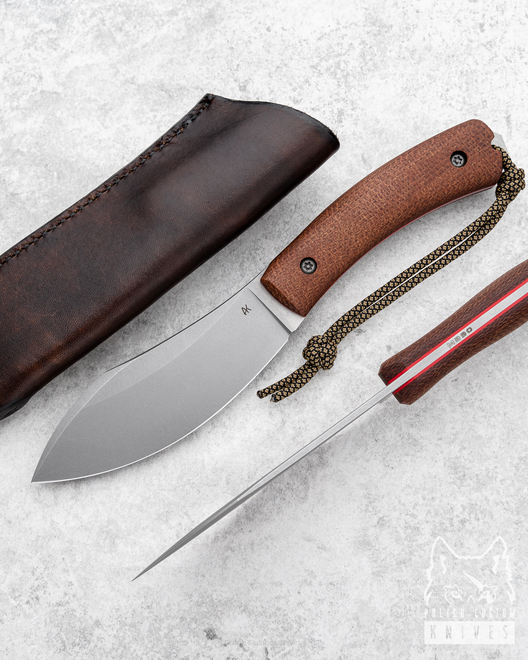SURVIVAL KNIFE NESSMUK TACTICAL 2 M390 MICARTA AK