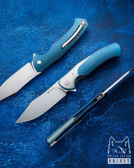 FOLDING KNIFE FOLDER MANTIS #0335 MAGNACUT HERMAN KNIVES