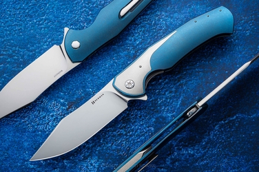 FOLDING KNIFE FOLDER MANTIS #0335 MAGNACUT HERMAN KNIVES