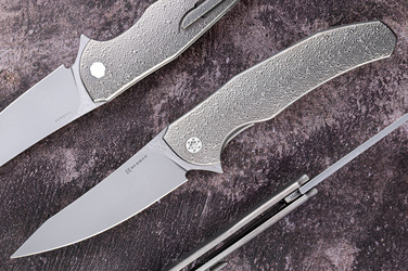 FOLDING KNIFE FOLDER ISHTAR #0701 MAGNACUT HERMAN KNIVES