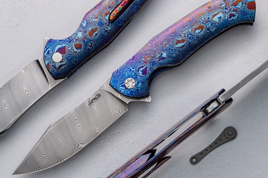 FOLDING KNIFE FOLDER MANTIS 1 TIMASCUS HERMAN