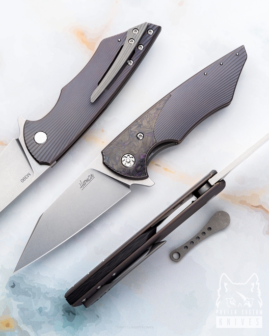 FOLDING KNIFE VESPERTILIO 11 M390 HERMAN