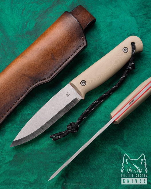 HUNTING SURVIVAL KNIFE BUSHCRAFT 11 M398 AK
