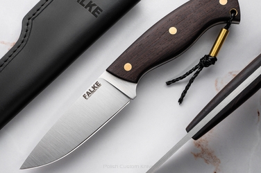 HUNTING KNIFE HUNTER STANDARD HS 394 K110 AFRICAN WENGE FALKE KNIVES