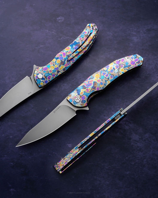 FOLDING KNIFE FOLDER ISHTAR #0840 M390 HERMAN KNIVES