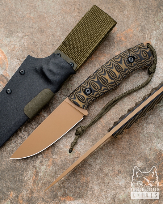 HUNTING KNIFE POGWIZD HUNTER 2 D2 MICARTA SIMON'S