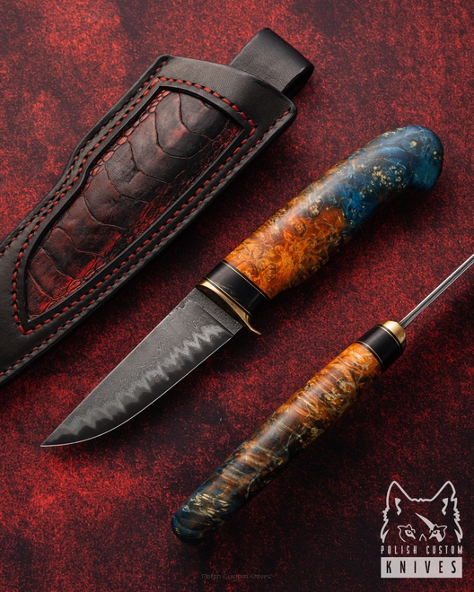 HUNTING KNIFE EDC GON 3 SAN MAI S290 67 HRC ALTER