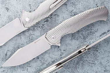 FOLDING KNIFE FOLDER MANTIS #0430 MAGNACUT HERMAN KNIVES