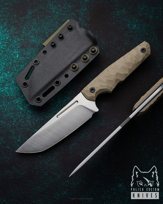 TACTICAL HUNTING KNIFE VANDER 1 BECUT G10 RAVS