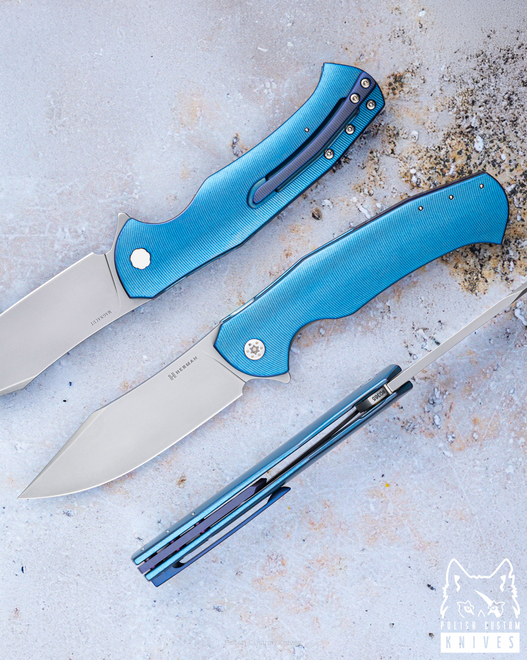 FOLDING KNIFE FOLDER MANTIS #0365 MAGNACUT HERMAN KNIVES