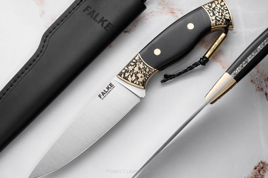 HUNTING KNIFE HUNTER LONG HL 003 D2 G10 FALKE KNIVES