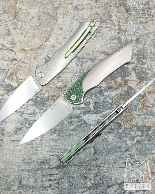 FOLDING KNIFE FOLDER SLIM #0700 M390 HERMAN KNIVES