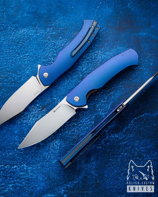 FOLDING KNIFE FOLDER MANTIS #0332 MAGNACUT HERMAN KNIVES
