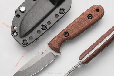 NECK EDC KNIFE SMALL HERO N690 MICARTA LKW