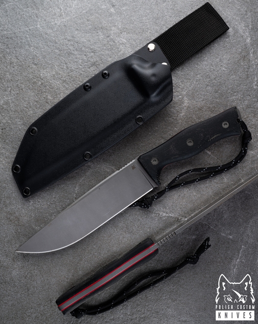 TACTICAL SURVIVAL KNIFE KRYPTON 170 11 SLEIPNER MICARTA AK