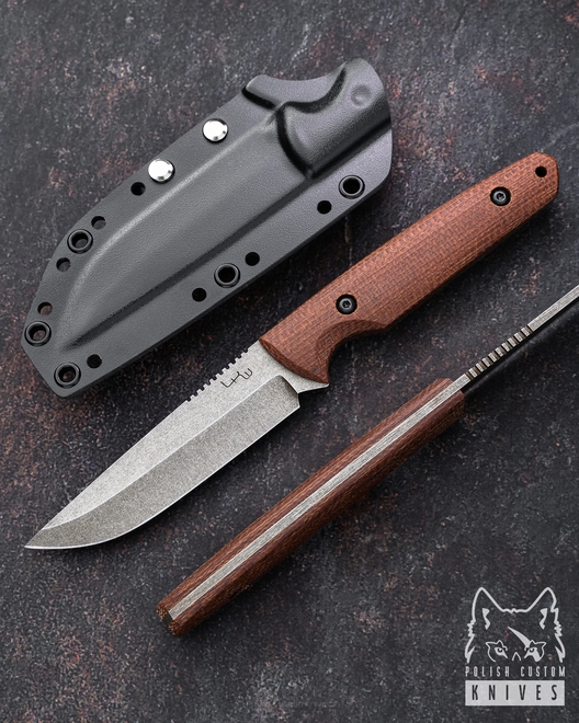 HUNTING EDC KNIFE MONKEY XL MICARTA LKW