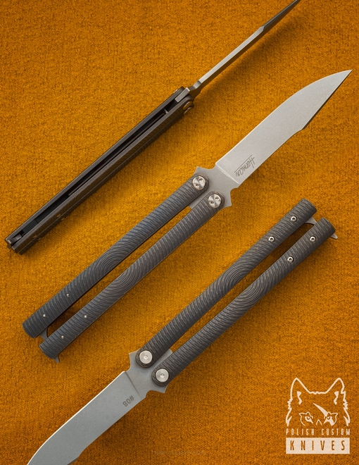 KNIFE BUTTERFLY BALISONG BALI II HERMAN