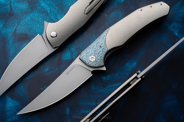FOLDING KNIFE FOLDER ISHTAR #0708 MAGNACUT HERMAN KNIVES