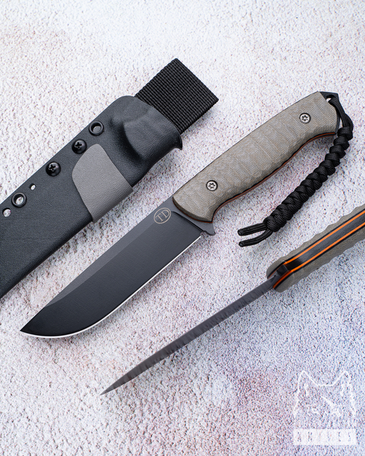 SURVIVAL KNIFE RATEL II 29 MICARTA  NMV TD