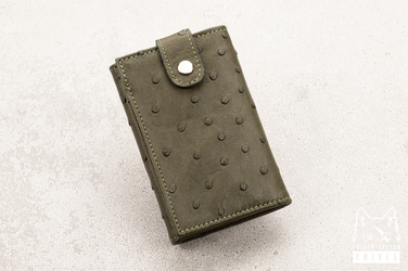 EXCLUSIVE LEATHER SMALL WALLET 3 v1 GREEN MICHO