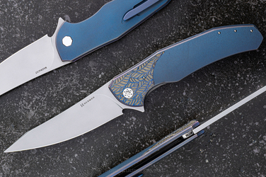 FOLDING KNIFE FOLDER ISHTAR #0786 MAGNACUT HERMAN KNIVES