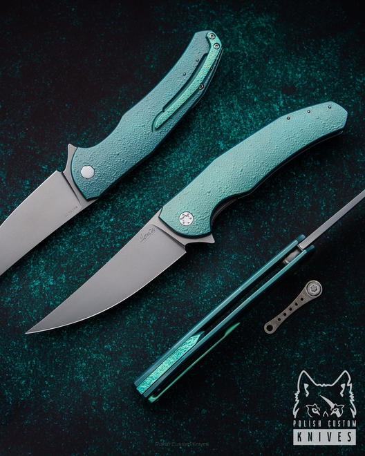 FOLDING KNIFE FOLDER ISHTAR 364 MAGNACUT HERMAN KNIVES
