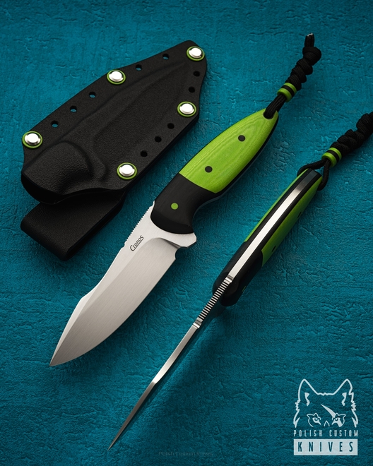 KNIFE SAURITUS CRONOS GREEN