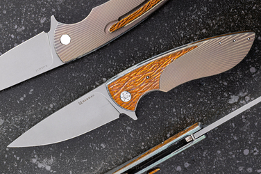 FOLDING KNIFE FOLDER STING #0817 MAGNACUT HERMAN KNIVES